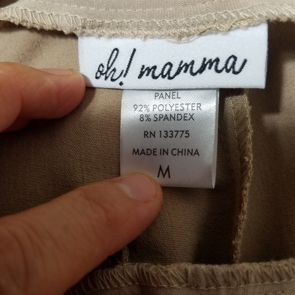 Oh Mamma Maternity Full Panel 2 Pocket size M.Z - Picture 5 of 5